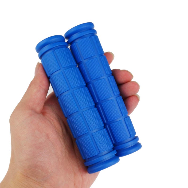 Kasteco 2 Pack Bicycle Bike Handlebar Scooter Streamers and Bicycle Handle Bar Grips,2 Types(Blue) - Image 4